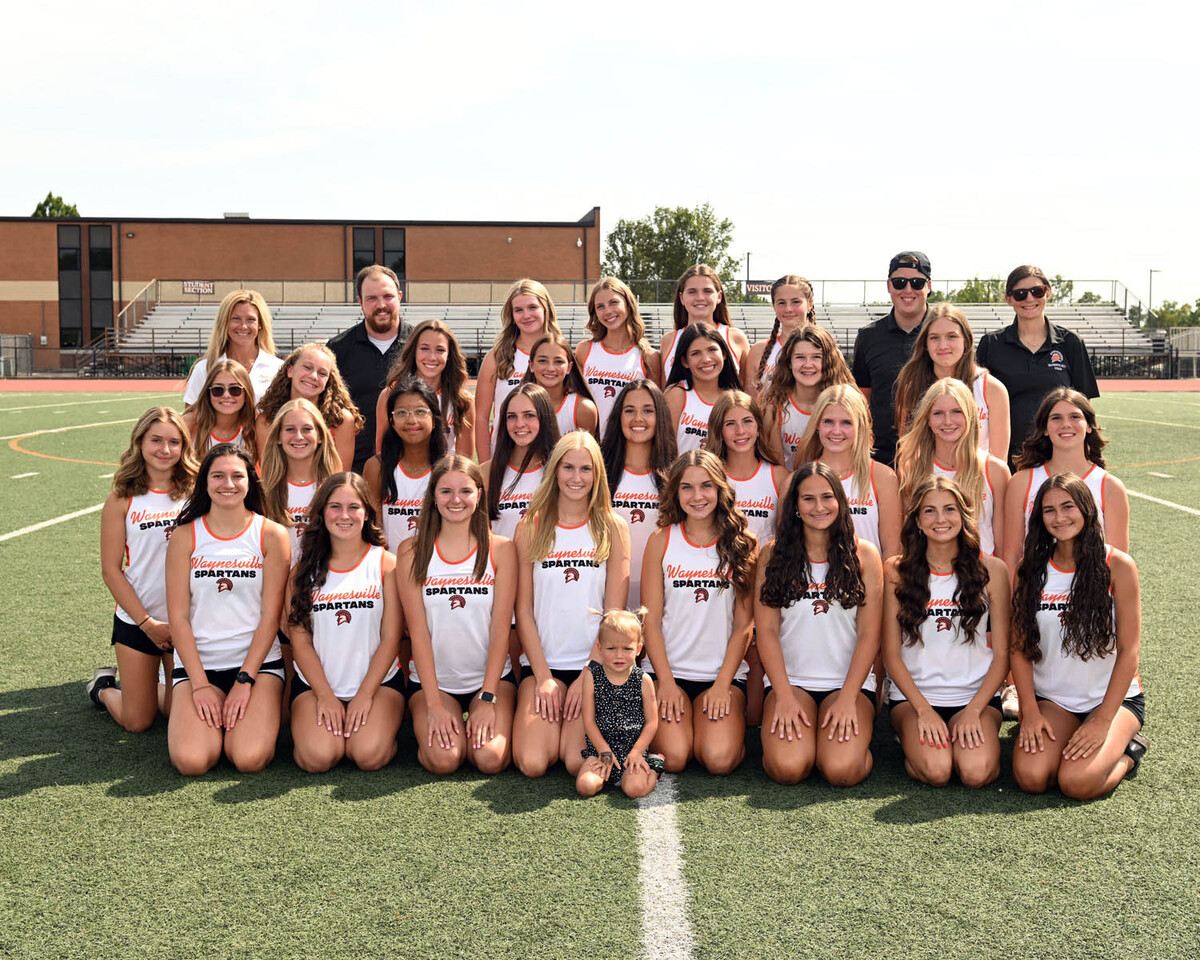 High School Girls Cross Country team